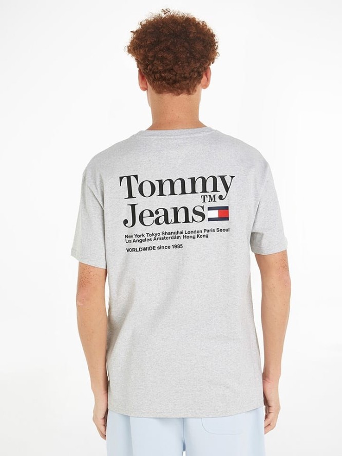 Tommy Hilfiger Koszulka w kolorze jasnoszarym rozmiar: S