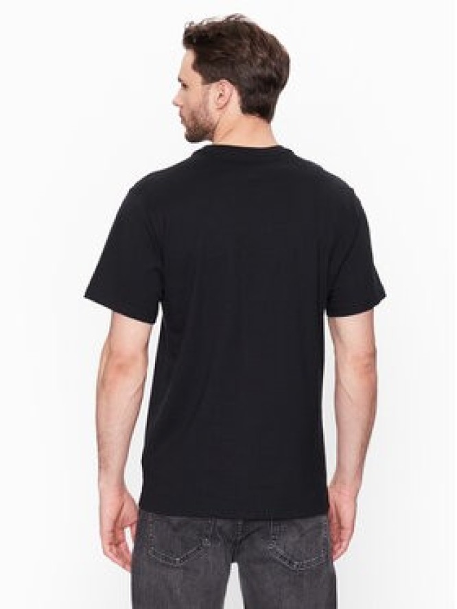 Converse T-Shirt Classic Remix 10025488-A01 Czarny Standard Fit
