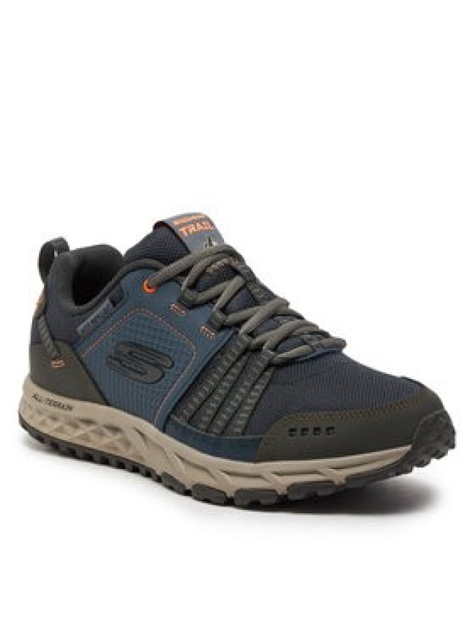 Skechers Półbuty Escape Plan 51591/NVOR Granatowy