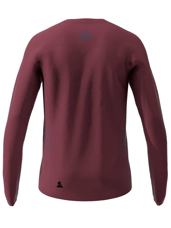 Zimtstern Koszulka "EcoFlowz" w kolorze bordowym rozmiar: S
