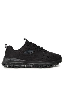 Skechers Sneakersy Fasten Up 232136/B Czarny