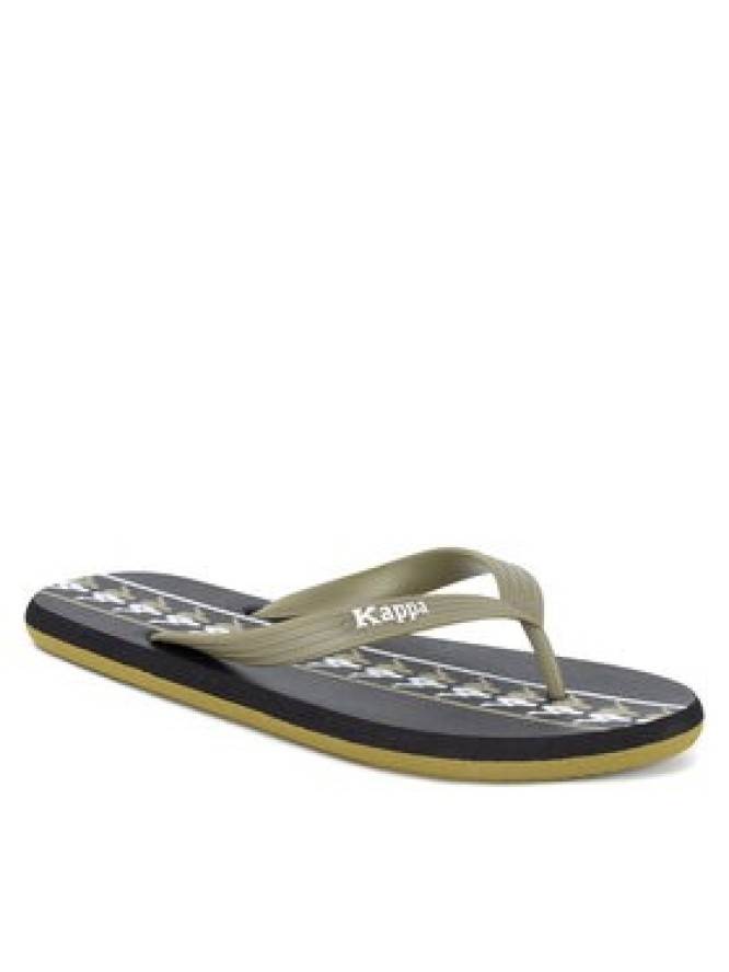 Kappa Japonki 371G1LW Green Military - Black - White Kolorowy