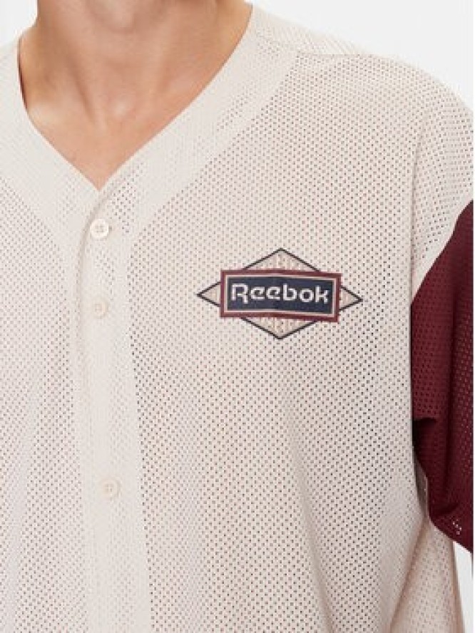Reebok T-Shirt Sporting Goods II0678 Beżowy Regular Fit