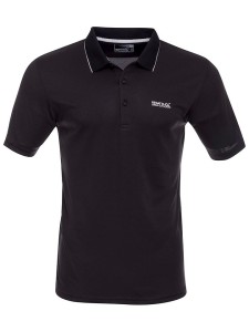 Regatta Funkcyjna koszulka polo "Maverick V" w kolorze czarnym rozmiar: XXL