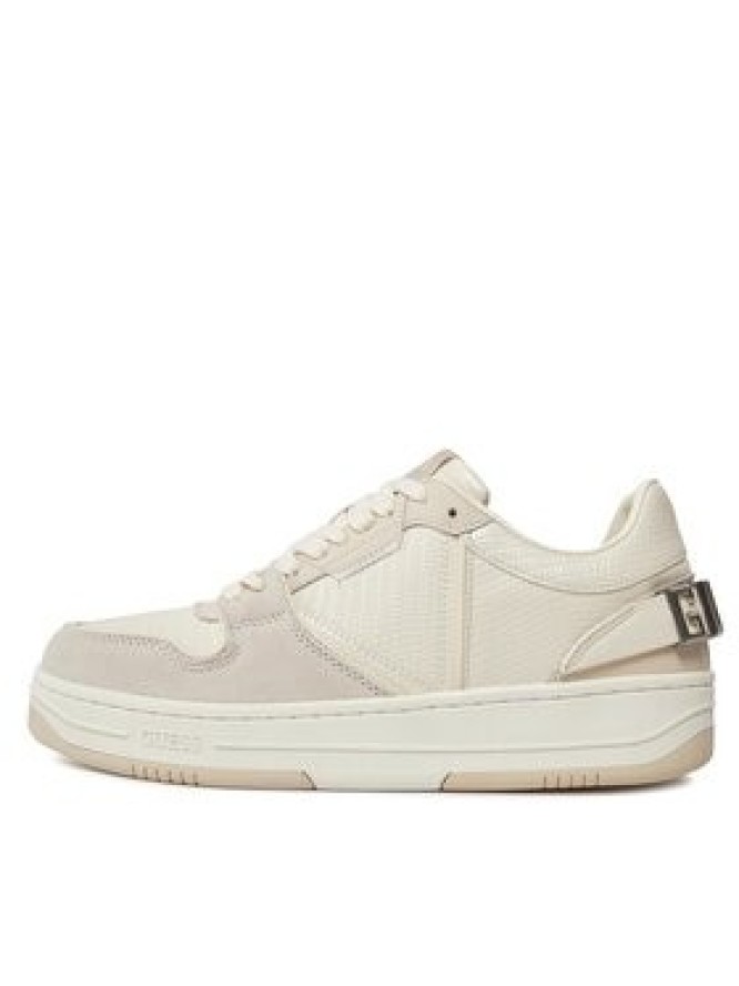 Guess Sneakersy Ancona Low FMPANC PEL12 Écru