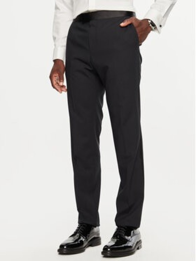 Boss Garnitur H-Houston 50528109 Czarny Slim Fit