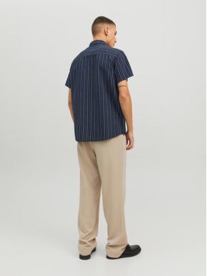 Jack&Jones Koszula Tulum 12234699 Granatowy Relaxed Fit