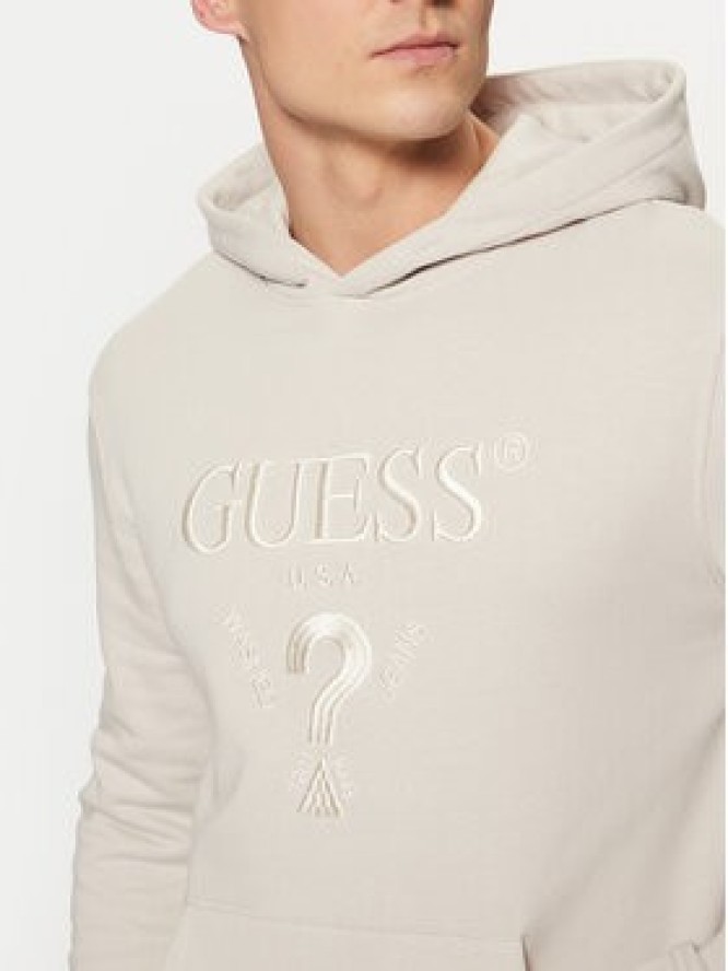 Guess Bluza M5RQ36 KCN01 Szary Regular Fit