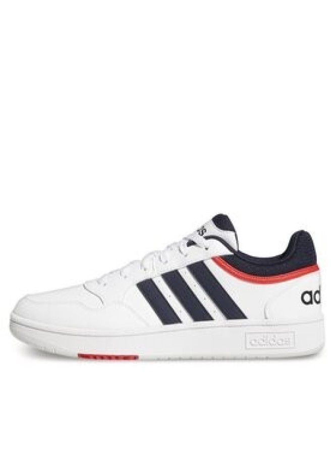 adidas Sneakersy Hoops 3.0 Low Classic Vintage Shoes GY5427 Biały