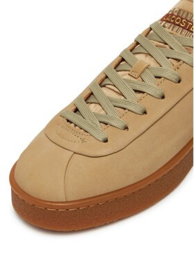 Lacoste Sneakersy Baseshot Premium 748SMA0007 Brązowy