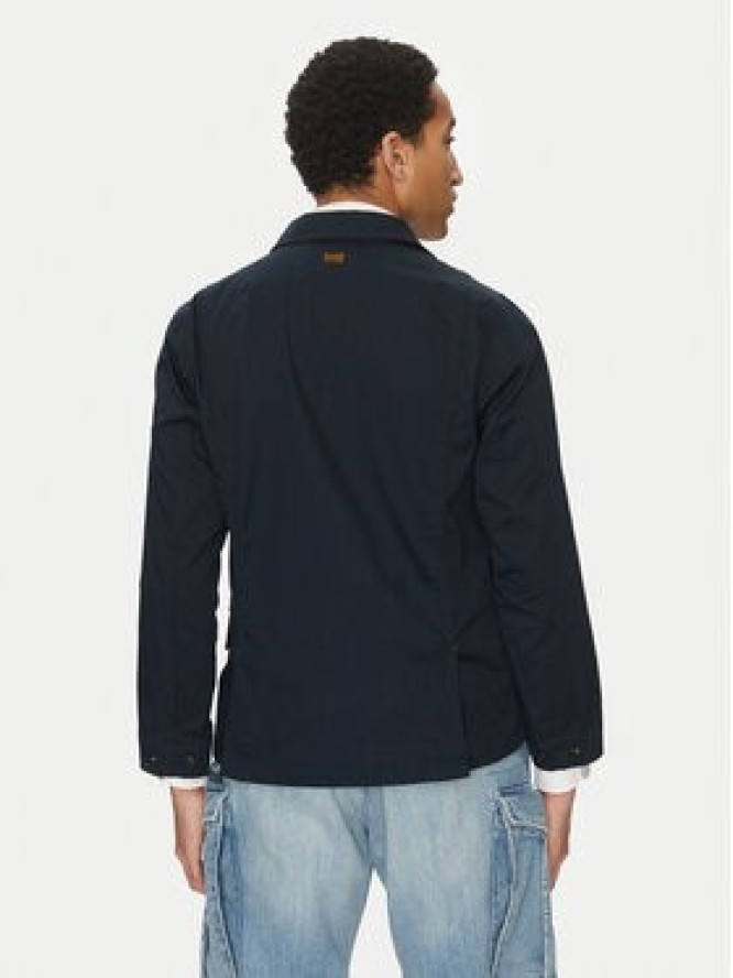 G-Star Raw Kurtka przejściowa 4 Pkt Overshirt D26429-D967 C742 Granatowy Slim Fit
