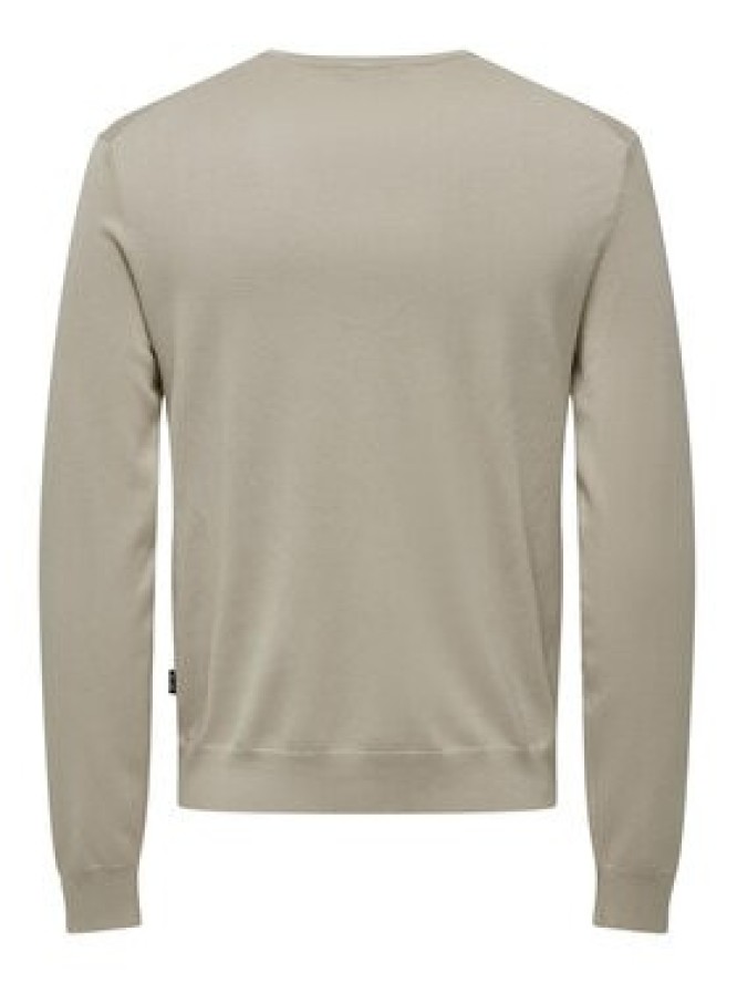 Only & Sons Sweter 22020088 Beżowy Regular Fit
