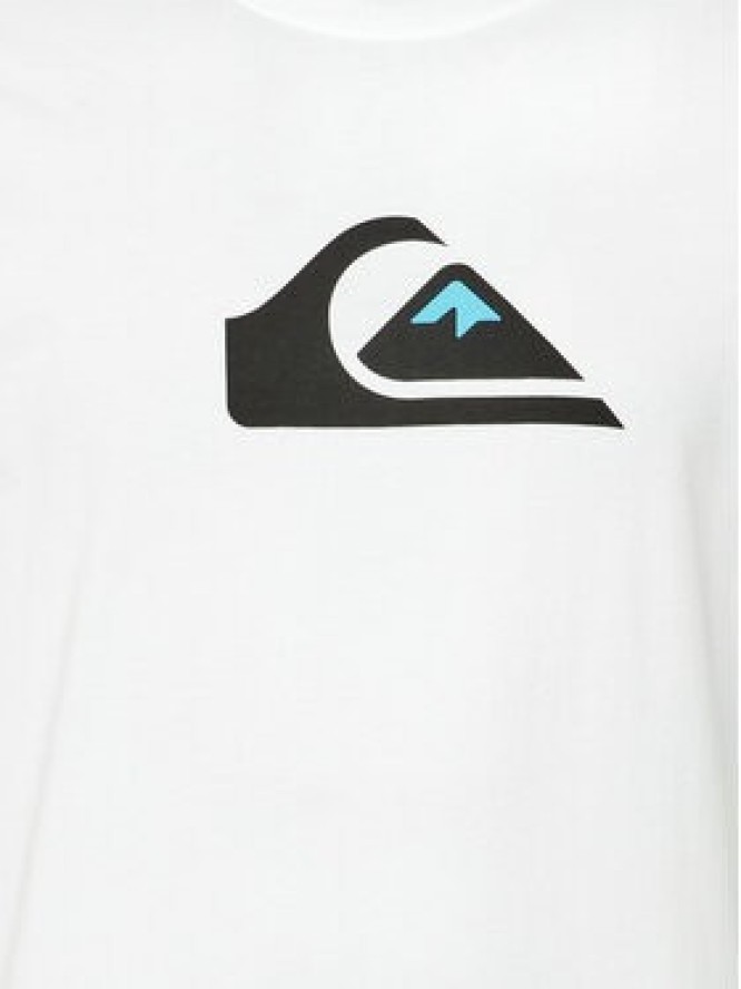 Quiksilver T-Shirt Complogo EQYZT07658 Biały Regular Fit