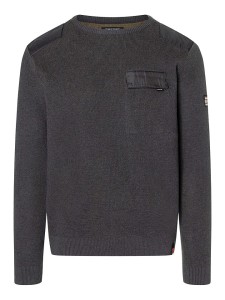 Timezone Sweter w kolorze antracytowym rozmiar: XL
