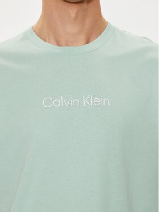 Calvin Klein T-Shirt Hero K10K111346 Zielony Regular Fit