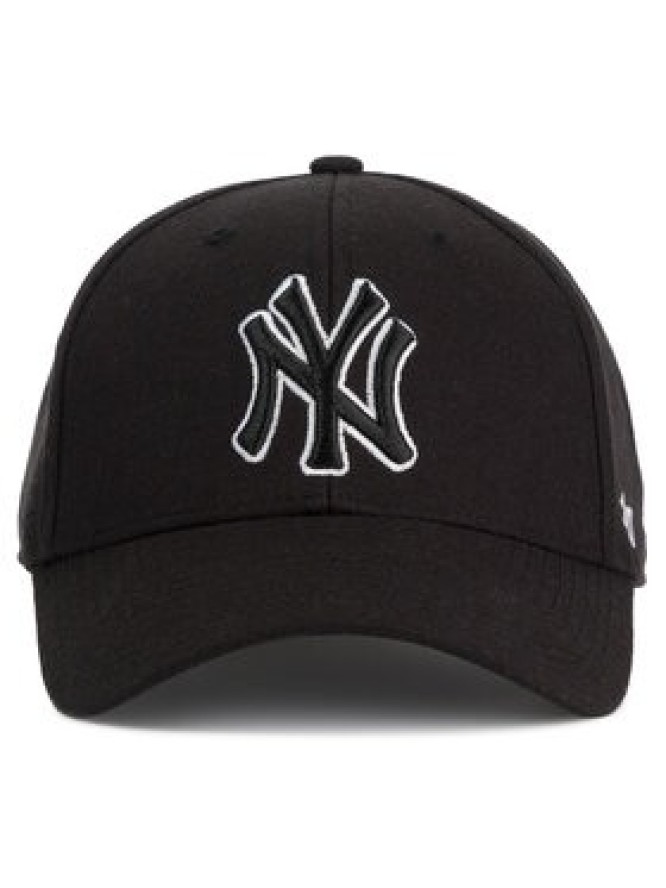 47 Brand Czapka z daszkiem New York Yankees B-MVPSP17WBP-BKC Czarny