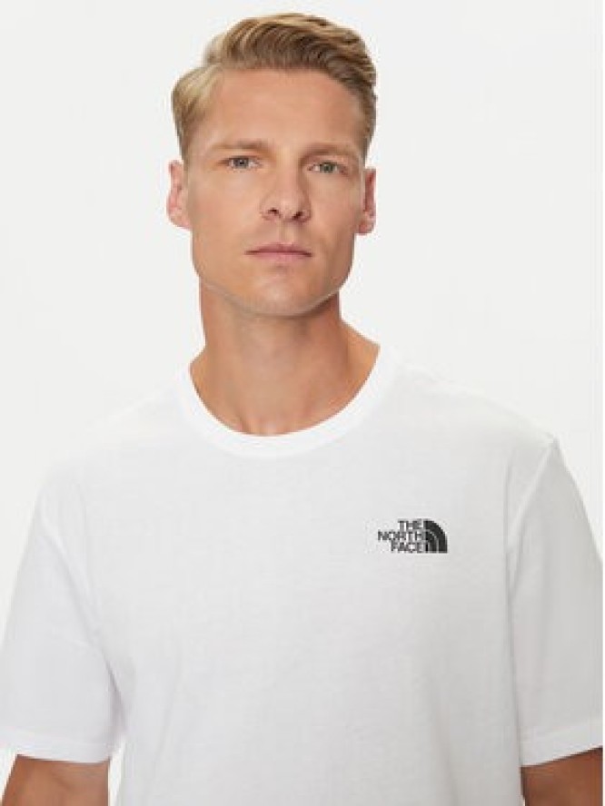 The North Face T-Shirt Redbox NF0A2TX2 Biały Regular Fit