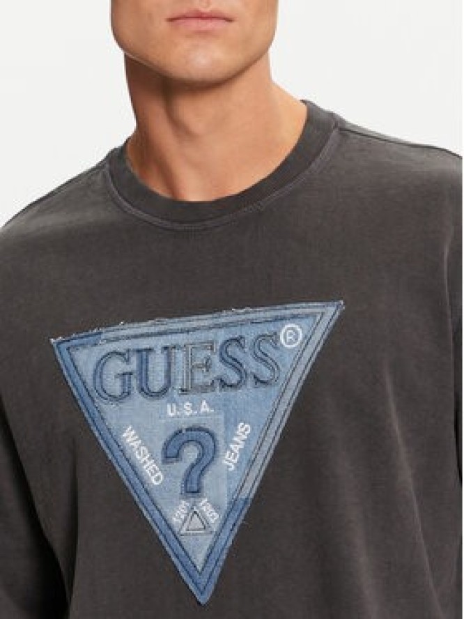 Guess Bluza M4BQ17 KCIF1 Szary Regular Fit