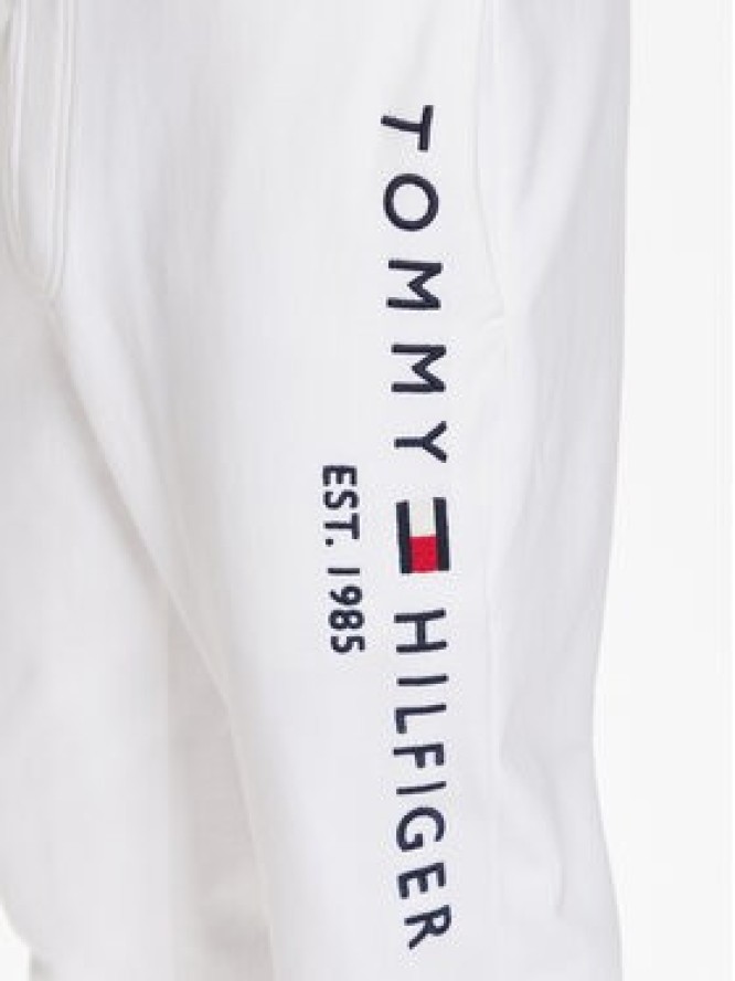 Tommy Hilfiger Spodnie dresowe Basic Branded MW0MW08388 Biały Regular Fit