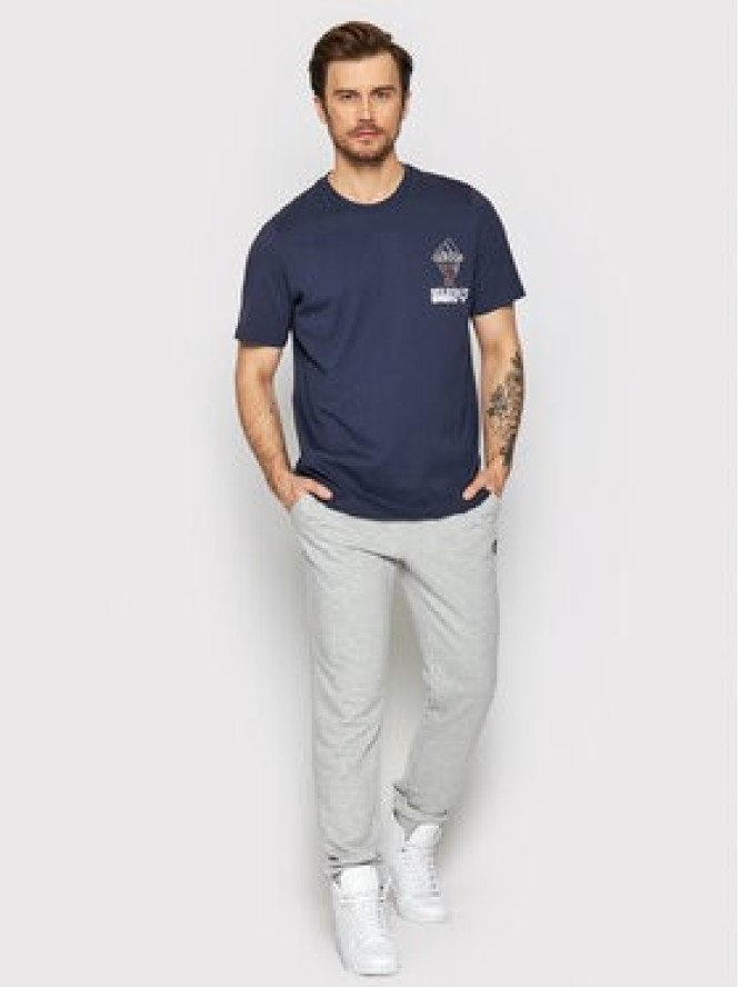 adidas T-Shirt Energy Graphic HC6877 Granatowy Regular Fit