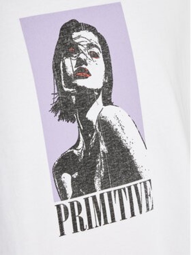 Primitive T-Shirt Disclosure Hw PA323356 Biały Regular Fit