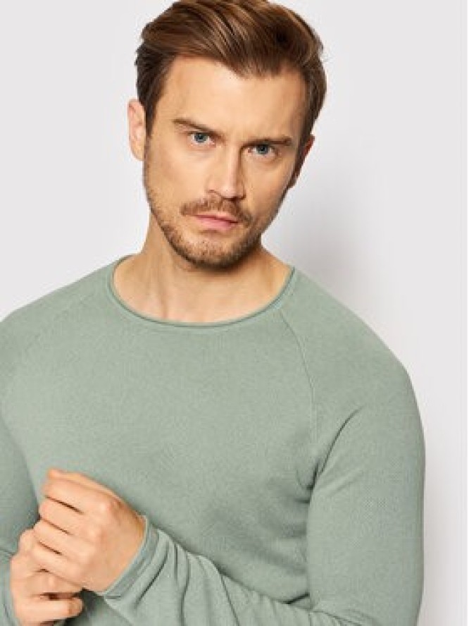 Jack&Jones Sweter Hill 12157321 Zielony Regular Fit