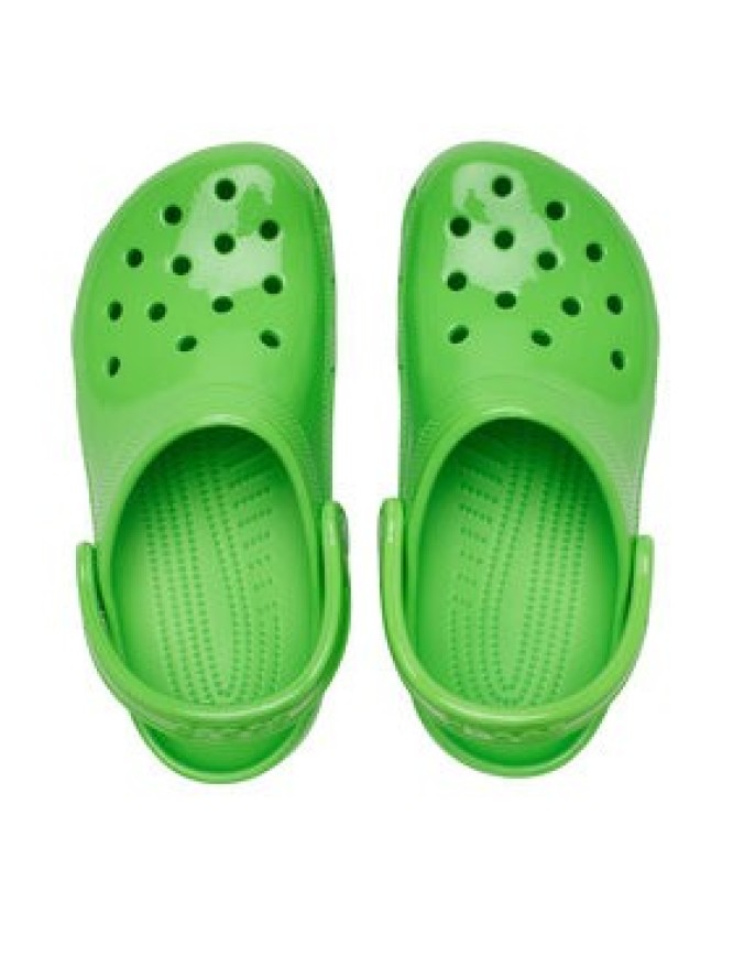 Crocs Klapki Classic Neon Hl Clog 209683 Zielony