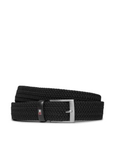 Tommy Hilfiger Pasek Męski New Adan Belt 3.5Cm AM0AM02801 Czarny