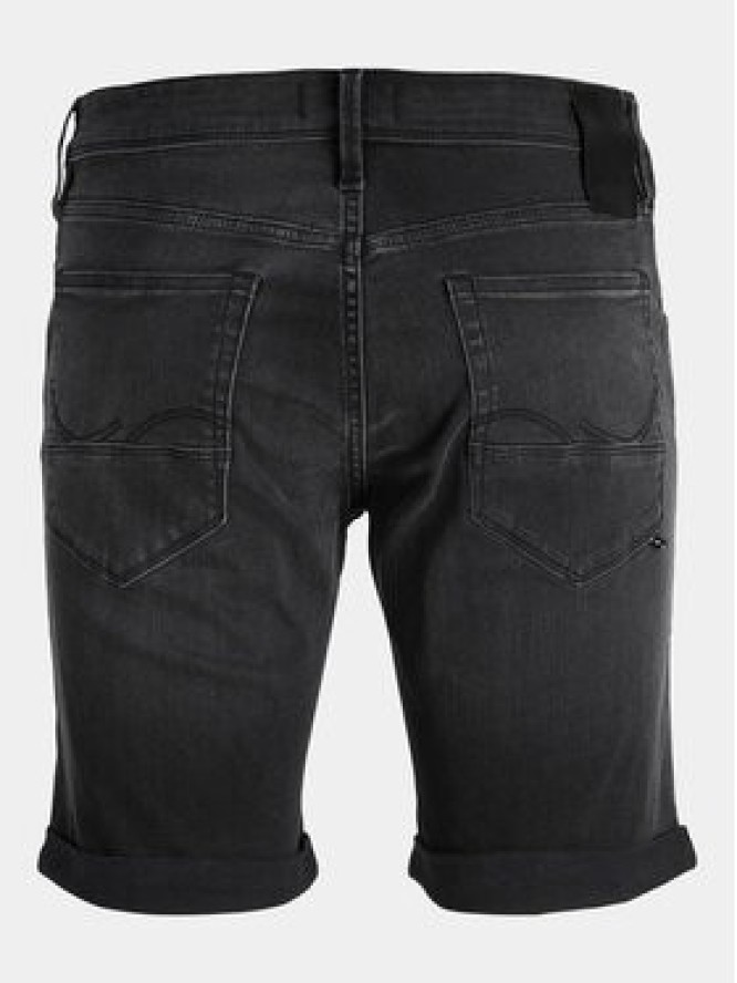 Jack&Jones Szorty jeansowe Rick 12249085 Czarny Regular Fit