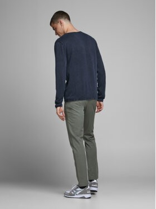 Jack&Jones Sweter Leo 12174001 Granatowy Regular Fit