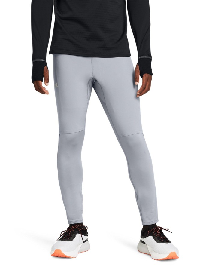 Spodnie do biegania męskie Under Armour QUALIFIER ELITE COLD TIGHT - szare