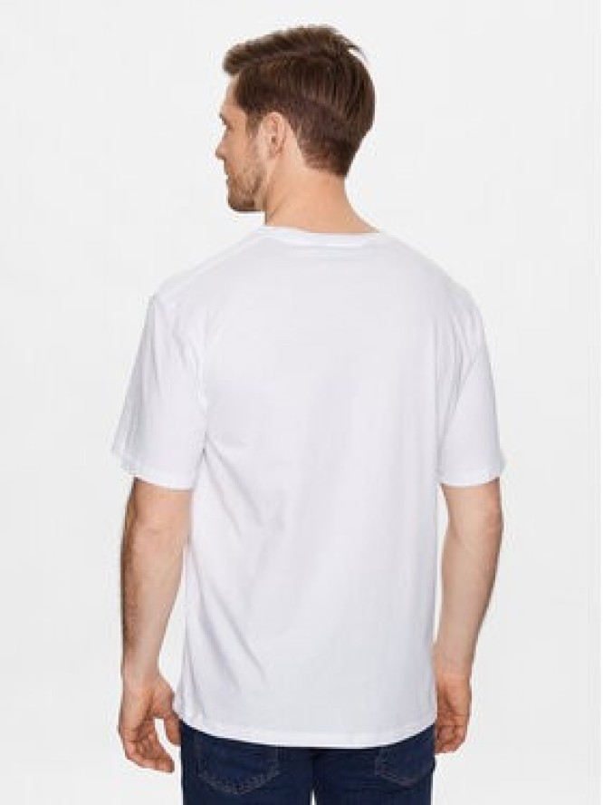 Just Cavalli T-Shirt 74OBHG02 Biały Regular Fit