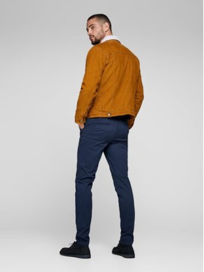 Jack&Jones Chinosy Marco 12150148 Granatowy Slim Fit