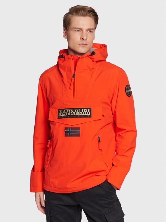 Napapijri Kurtka anorak Rainforest NP0A4G7C Pomarańczowy Regular Fit