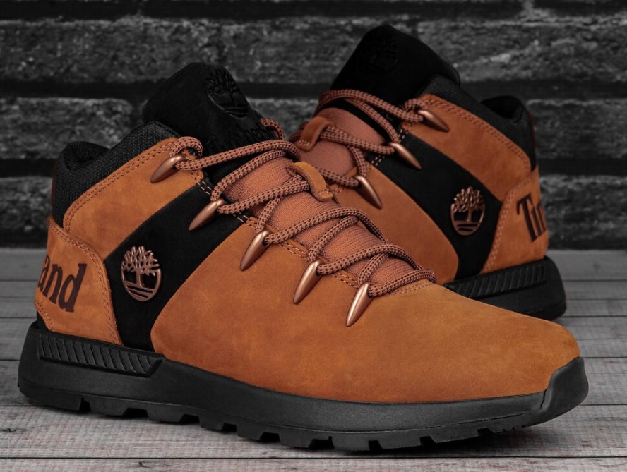 Buty męskie sportowe Timberland SPRINT TREKKER LACE UP RUST NUBUCK