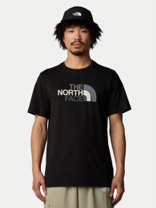 The North Face T-Shirt Easy NF0A8A6C Czarny Regular Fit