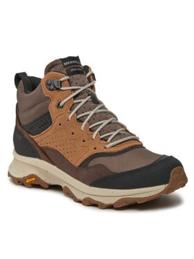 Merrell Sneakersy Speed Solo Mid Wp J004533 Brązowy