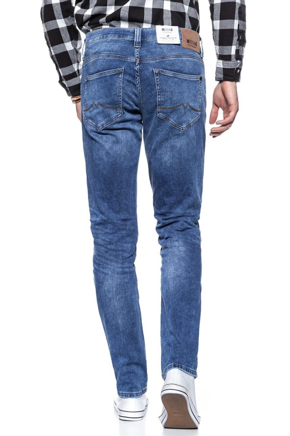 SPODNIE MĘSKIE MUSTANG Oregon Tapered K DENIM BLUE 1006064 5000 313