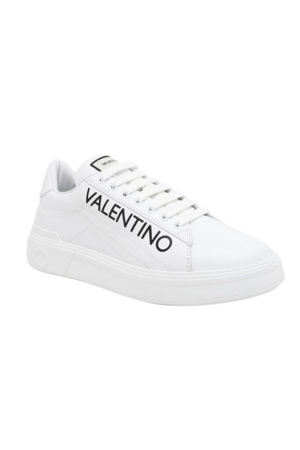 VALENTINO Białe sneakersy REY LACE-UP