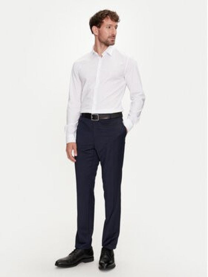 Calvin Klein Koszula K10K113163 Biały Slim Fit