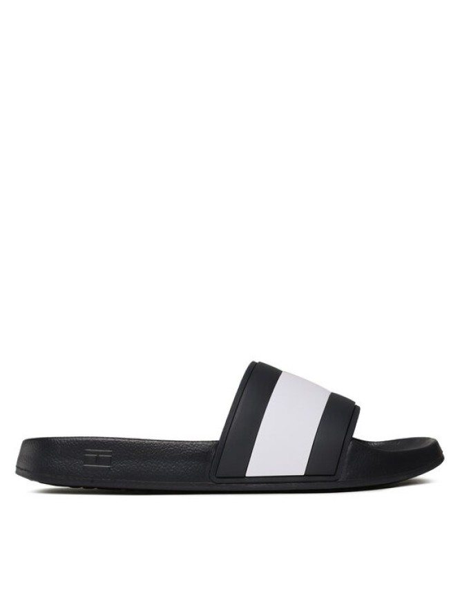 Tommy Hilfiger Klapki Rubber Th Flag Pool Slide FM0FM04236 Granatowy