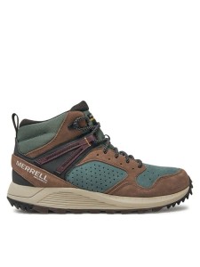 Merrell Sneakersy Wildwood Mid Ltr Wp J068031 Zielony