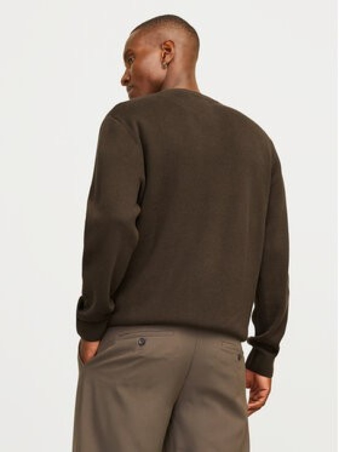 Jack&Jones Sweter Milano 12259666 Beżowy Relaxed Fit