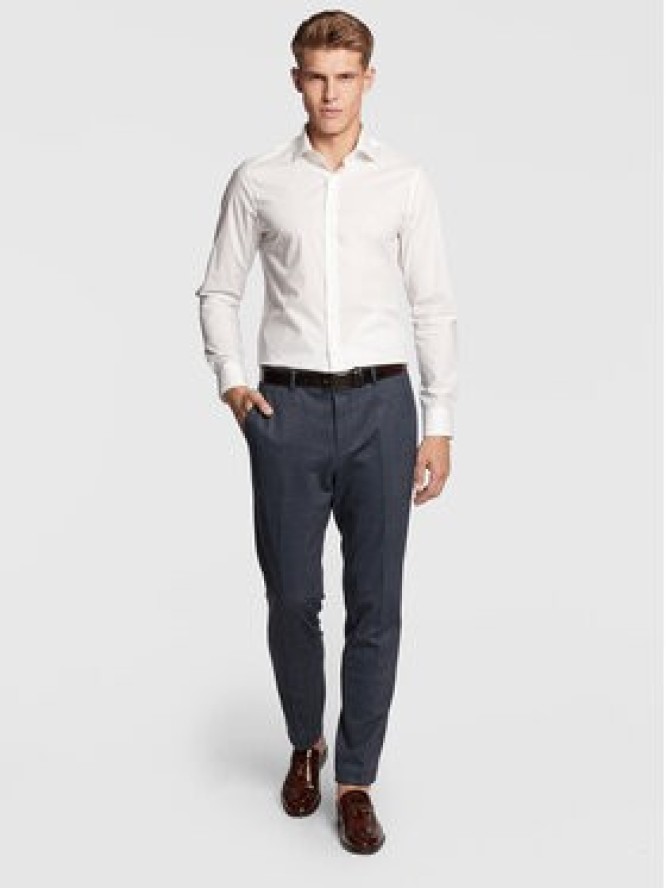 Michael Kors Koszula MD0MD90425 Biały Slim Fit