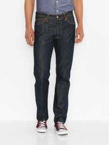 Levi's® Jeansy 501® 00501-0162 Granatowy Original Fit