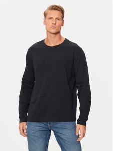 Gant Longsleeve Tonal Shield 2004041 Czarny Regular Fit