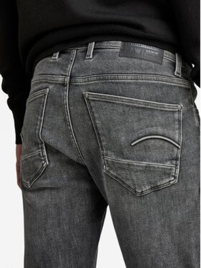 G-Star Raw Jeansy Revend D20071-D535 Szary Skinny Fit