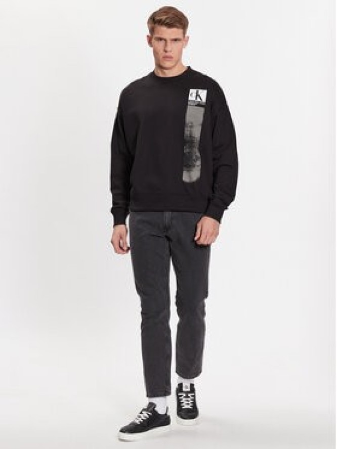 Calvin Klein Jeans Bluza J30J323416 Czarny Regular Fit