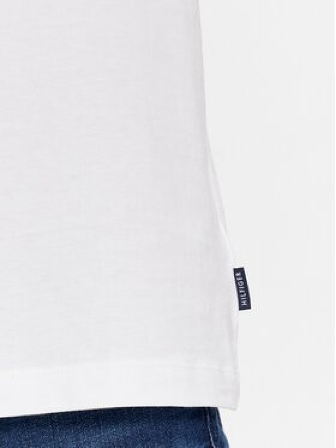 Tommy Hilfiger T-Shirt Monotype MW0MW33688 Biały Regular Fit