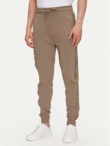 HUGO Spodnie dresowe Liam 50540918 Beżowy Regular Fit